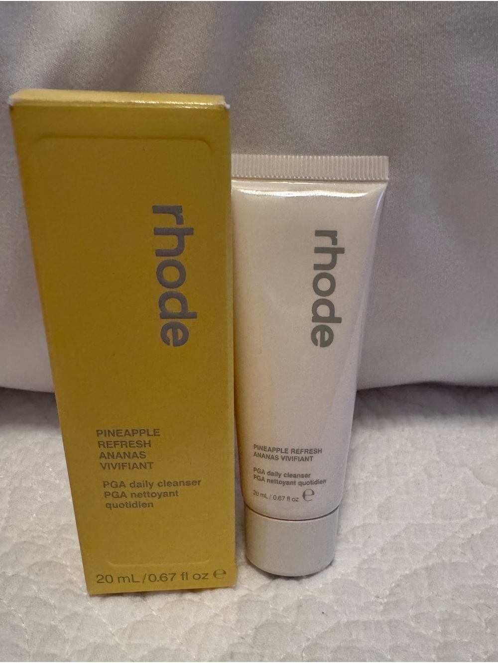 RHODE Pineapple Refresh Daily Cleanser .67 fl oz